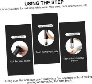 Ensemble d'accessoires de cuisine 2026, ouvre-bouteille à vin rouge, couteau, accessoires de cuisine - Product Image 3