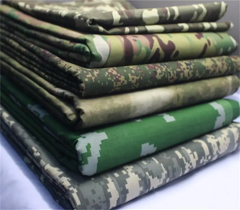 Hoge Kwaliteit 65% Polyester 35% Katoen Blend Geweven Army Print Camouflage Militair Uniform Stof