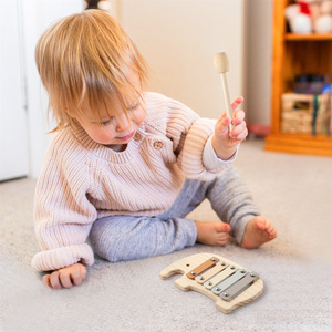 <span class=keywords><strong>Xylophone</strong></span> <span class=keywords><strong>en</strong></span> métal Glockenspiel 5 tons de haute qualité, instruments de percussion Orff pour enfants, <span class=keywords><strong>xylophone</strong></span> <span class=keywords><strong>en</strong></span> <span class=keywords><strong>bois</strong></span> OEM pour bébés - Product Image 3