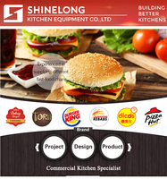 Solution complète KFC pour la restauration commerciale, équipement de cuisine pour restaurants, matériel de restauration rapide