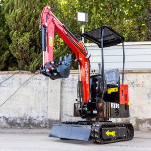 Mini Excavadora <span class=keywords><strong>de</strong></span> 1.2 Toneladas en Oferta, 1 Año <span class=keywords><strong>de</strong></span> Garantía, para Uso en Jardín y Hogar, con Componentes Principales: Motor y Bomba - Product Image 3