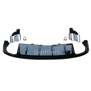 Nouveau kit de diffuseur arrière <span class=keywords><strong>Audi</strong></span> A5 <span class=keywords><strong>S5</strong></span> 2017-2019 avec 4 sorties d'échappement pour voitures 2/4 portes - Product Image 4