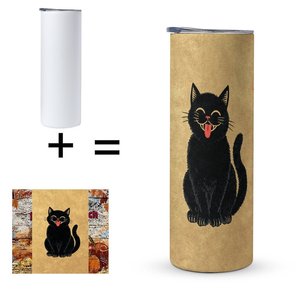 <b>Coffee</b> Tumbler Stainless Steel Tumbler 20oz Vacuum Insulated Straight Cup For Customization - Product Image 4
