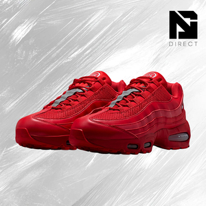 Air Max 95 'Total 90 Red' Chaussures de course en maille à lacets pour hommes, respirantes, style décontracté, baskets Nike - Product Image 2