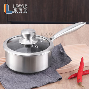LECOS 2025, lo último en ollas y sartenes triples de inducción antiadherentes de doble panal, juegos de utensilios de cocina de acero inoxidable, proveedor antiadherente - Product Image 4