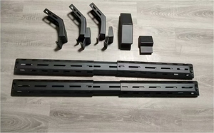 Portaequipajes de techo de acero, soporte de soporte LED, barra transversal para <span class=keywords><strong>Jeep</strong></span> Wrangler JK JL <span class=keywords><strong>4x4</strong></span>, accesorios todoterreno - Product Image 3