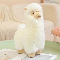 Produk Populer Mainan Boneka Plush Kawaii Alpaca Mainan Plush Lembut 25cm 35cm Mainan Plush untuk Anak-anak