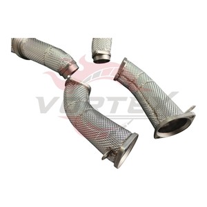 ท่อไอเสียสแตนเลสแบบ Vortex Bolt-on สำหรับ BMW M5 G90 4.4T V8 Twin Turbo ระบบสั่งทำพิเศษ - Product Image 3