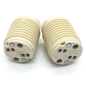 Portalámparas de Cerámica de Porcelana Eléctrica <span class=keywords><strong>con</strong></span> <span class=keywords><strong>Rosca</strong></span> <span class=keywords><strong>G9</strong></span> - Product Image 2