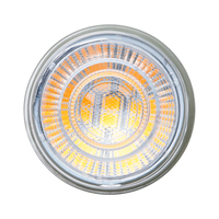 Spot LED compact en céramique et verre MR11 GU10 5W AC100-240V 2835SMD 470LM 3000K pour bureau et salon, COB en céramique et verre