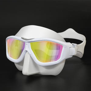 स्टॉक डाइविंग मास्क कस्टम डिज़ाइन आसान समायोज्य सिर स्ट्रैप स्कारलिंग गियर वयस्क डाइविंग मास्क - Product Image 6