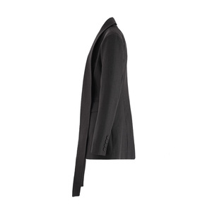 패션 신상 디자인 롱 리본 크로스 칼라 타이트 코트 하이웨이스트 슬림 숏 블레이저 여성용 - Product Image 2