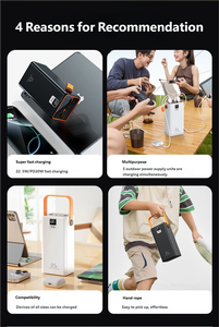 พาวเวอร์แบงค์ใหญ่ PD22.5W 50000 60000mAh 50000MAH 80000mAh ชาร์จเร็ว90000mAh - Product Image 4
