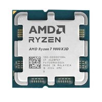 Nuevo CPU AMD Ryzen 7 9800X3D Original, 4.7GHz, 8 Núcleos, 120W, Socket AM5 para Escritorio