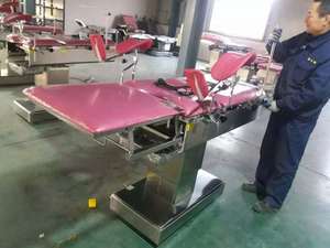 سرير فحص نسائي جديد من الفولاذ، طاولات فحص نسائية - Product Image 6