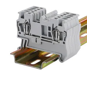 New Product ST 1.5 Din Rail Spring Cage Terminal Blocks
