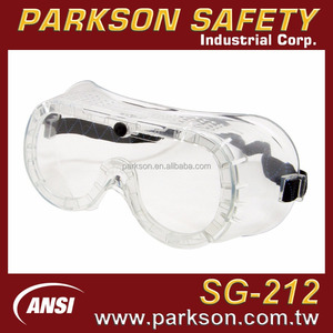 Lunettes de sécurité PARKSON SAFETY pour laboratoire, conformes aux normes ANSI Z87.1 CE EN166, anti-buée, anti-impact, monture en PVC souple, verres anti-rayures pour laboratoire - Product Image 2