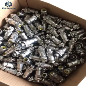 00223890 Prise universelle en métal à 7 broches, prise d'alimentation électrique, connecteur d'alimentation AC, prise industrielle robuste, résistante à l'usure et à la corrosion - Product Image 1
