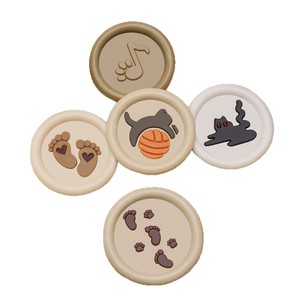 Sceaux à cire à motifs variés - Outils de scellage à tête en laiton pour scrapbooking, emballage cadeau et papeterie - Product Image 5