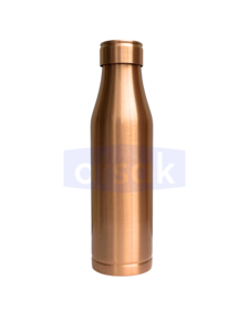 Classic <b>Plain</b> Copper Reusable Eco-Friendly Leakproof Portable <b>Water</b> <b>Bottle</b> for Outdoor Home Office Dining Travel - Product Image 6