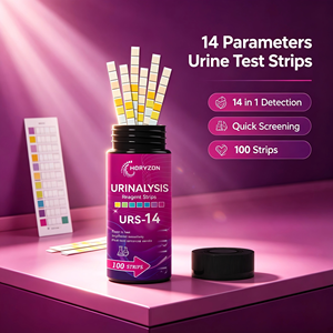 <span class=keywords><strong>Bandelettes</strong></span> de test urinaire HORYZON URS-14 14-en-1, <span class=keywords><strong>bandelettes</strong></span> de test d'analyse d'urine à 14 paramètres pour la vérification à domicile des problèmes rénaux, des infections urinaires et du diabète, 100 <span class=keywords><strong>bandelettes</strong></span> - Product Image 5