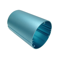 Carcasa de Aluminio Anodizado Personalizada OEM, Extrusión de Aluminio, Mecanizado CNC de Precisión, Fuente de Alimentación, Batería de Litio, Amplificador para Automóvil
