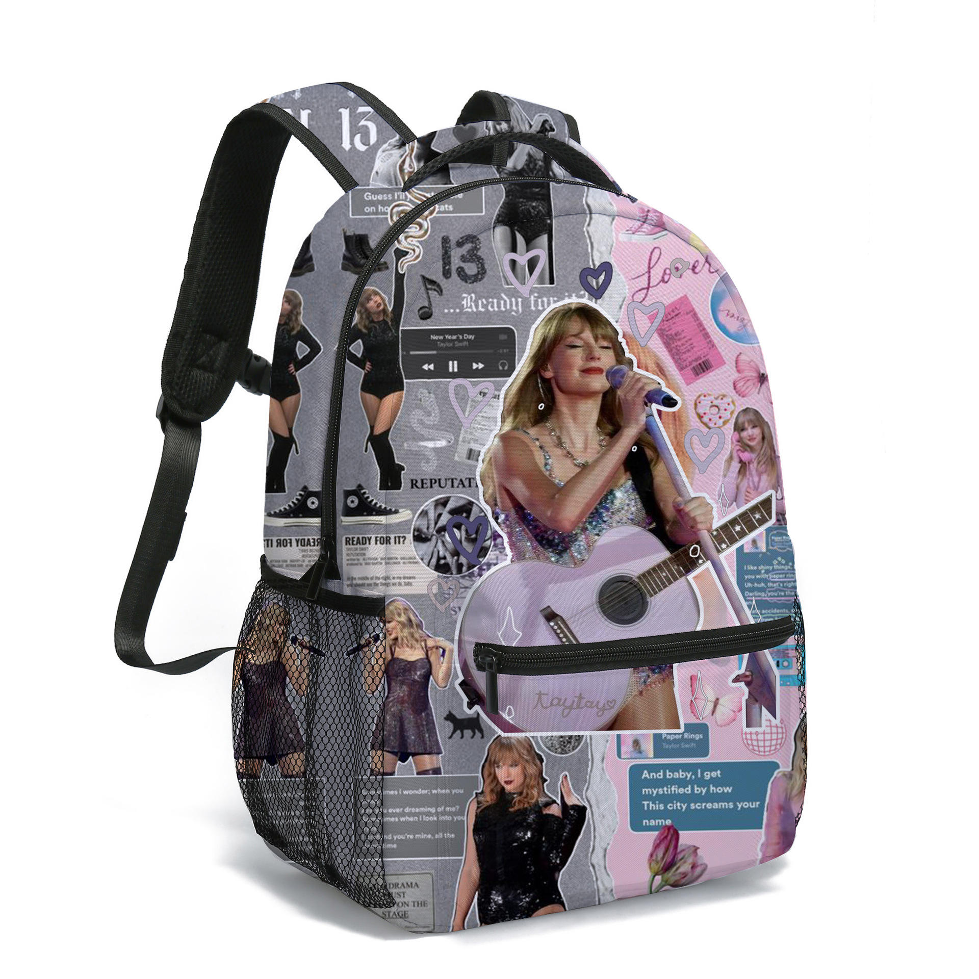 Best Selling Taylor Swift Cat Backpack High-Capacity Waterproof