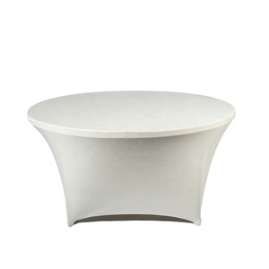 Tùy chỉnh Trắng 60 inch 5 ft căng bảng vải Vòng Spandex bảng bìa cho các bên Tiệc tiệc Cưới - Product Image 1