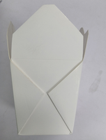 Boîte à nouilles et boîte à doner personnalisables en papier kraft recyclable imprimé sur mesure, de qualité alimentaire