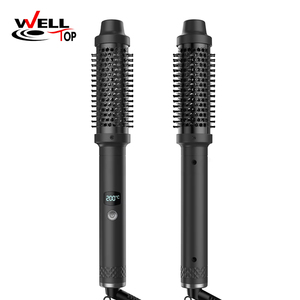 <span class=keywords><strong>Brosse</strong></span> lissante électrique professionnelle pour salon, double chauffage rapide PTC, fer <span class=keywords><strong>à</strong></span> <span class=keywords><strong>friser</strong></span>, <span class=keywords><strong>brosse</strong></span> thermique infrarouge - Product Image 1