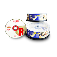 CD-R vierges en vrac de qualité supérieure, prix d'usine, 700 Mo, 80 min, 52x, personnalisables et abordables