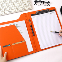 Carpeta de Cuero Multifuncional A4 para Negocios, con Cierre Magnético, Organizador de Contratos de Oficina, Portadocumentos para Firmar