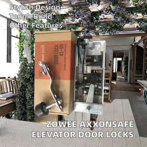 Cerradura de Puerta de Acero Moderna para Ascensor de Villa Zowee Axxonsafe, Piezas de Cerradura para Puerta Batiente - Product Image 2