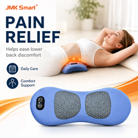 Masseur électrique 3-en-1 pour la taille avec chaleur, vibrations, traction d'air et télécommande pour le soutien lombaire et le soulagement des douleurs dorsales
