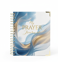 Journal personnalisé à couverture rigide Ma prière Bible écriture Agenda Carnet de notes élégant Cahier d'affaires avec caractéristiques promotionnelles