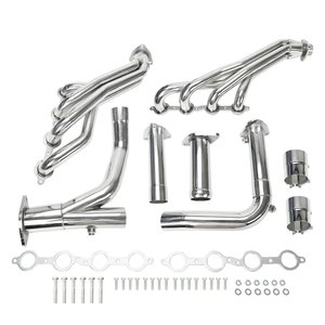 Collecteurs d'échappement longs en acier inoxydable avec kit de tuyau en Y pour Chevrolet GMC 4.8L 5.3L 6.0L (2007-2014) – Optimisation de la puissance d'échappement EH28932-B - Product Image 1