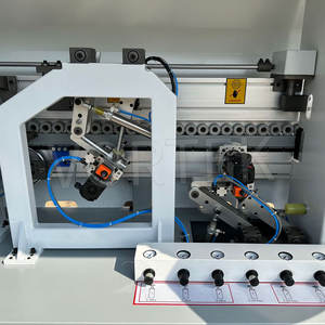 Machine à bordurer les portes d'armoires PME368, 8 fonctions, bordure automatique des coins, collage, bande de bois, bordureuse de chants - Product Image 2