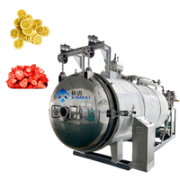 Lyophilisateur de fruits commercial certifié CE, machine de lyophilisation sous vide industrielle