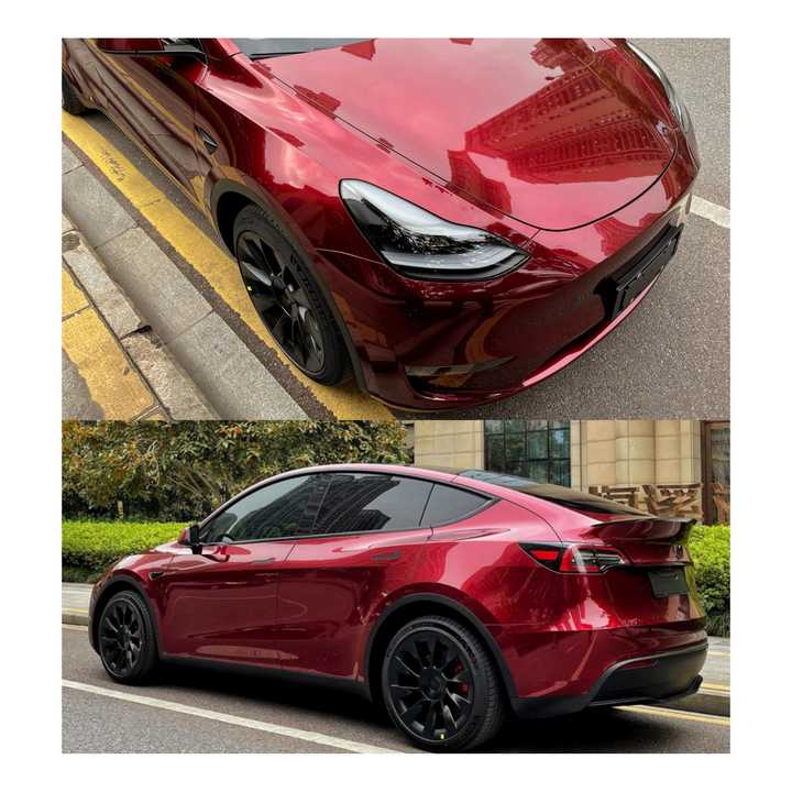 自動車ボディ用スーパーグロスカラードラゴンブラッドレッド装飾pvcビニールカーデザインラッピングフィルム - Buy Product on com