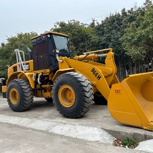 Used Caterpillar 966H Retro-Excavator 24Ton Capacity Original Mini Front <b>Loader</b> for CAT Backhoe <b>Loader</b> 966F Cat966H Engine Pump - Product Image 2