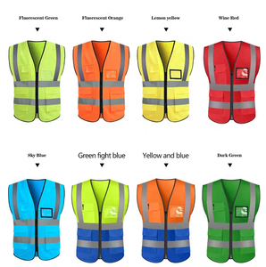 サンプル無料返信1分年間販売8百万個26年工場品質チームCE ANSI反射安全ベスト衣類 - Product Image 5