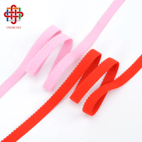 Échantillon gratuit d'usine confort peluche doux Picot bord bande élastique garniture élastique couture élastique pour soutien-gorge sous-vêtements épaule