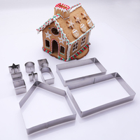 Grand emporte-pièce de noël, sans danger pour les aliments, rond, carré, étoile, rectangle, diy