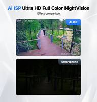 Caméra IP Bullet UHD 5MP OEM NDAA pour extérieur, vision nocturne, caméra de sécurité, capteur CMOS 1/1.8'', motorisée, IA ISP, caméra couleur intégrale