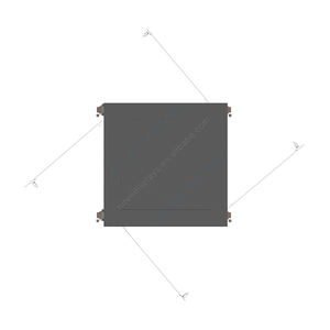 Appareils d'affichage de matériaux en métal rotatifs au détail parquetant des vitrines de couteau acrylique avec des roues - Product Image 2