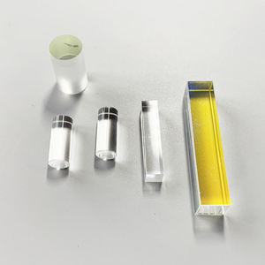 เลนส์แท่งแก้วใยแก้วนำแสงทรงสี่เหลี่ยมทรงกลม K9สำหรับระบบการถ่ายภาพ - Product Image 4