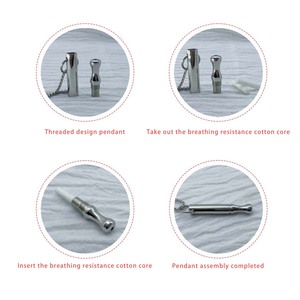 Vice Breaker ha smesso di fumare in acciaio inossidabile sigarette a base di erbe Popper agrumi inalatore per alleviare la rabbia collana per <span class=keywords><strong>adulti</strong></span> - Product Image 5