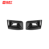 Kit de ventilation avant style TE pour BMW M2 G87 2023+ en fibre de carbone sèche finition brillante, garniture de grille d'admission d'air, cadre de voiture