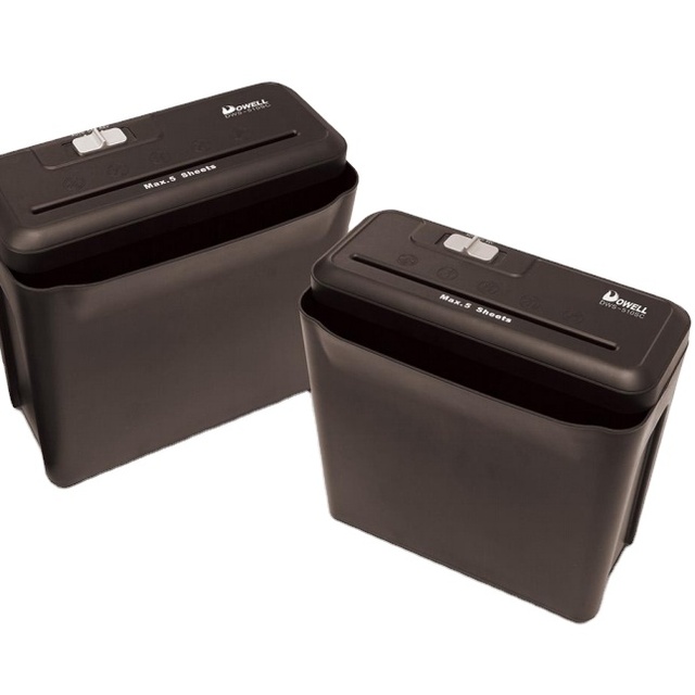 Heavy-Duty Office CD Destroyer Cross-Cut Paper Shredder Mini Electric Paper Cutting Machine for Card Shredding