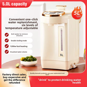 1000W 5L Intelligent Automatic Constant Temperature Digital Control Class Energy Efficiency Electric <strong>Hot</strong> <strong>Water</strong> Bottle <strong>Kettle</strong> - Product Image 5